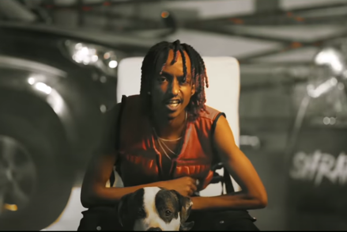 Kenyan rapper Boutross Munene in his new song "Shrap Over the Rest"
