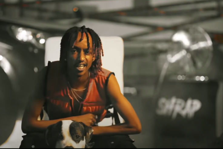 Kenyan rapper Boutross Munene in his new song "Shrap Over the Rest"