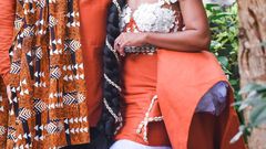 Anita Nderu and her fiancé Barrett Raftery.