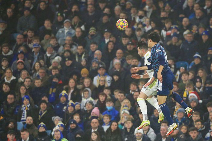 Leeds' clash with Arsenal on Saturday took place in front of a capacity crowd at Elland Road