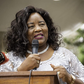 Mama Ida Odinga, wife to former Prime Minister Raila Odinga, speaks during a past function in Westlands, Nairobi