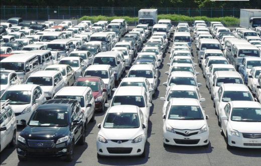 Imported used Cars (Courtesy)