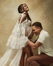 Photos from Vanessa Mdee & Rotimi’s Pregnancy announcement
