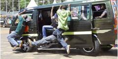 Kenyan matatu conductors