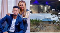 Size 8 message to DJ Mo after building his parents a beautiful House (Photos)