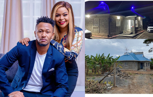 Size 8 message to DJ Mo after building his parents a beautiful House (Photos)