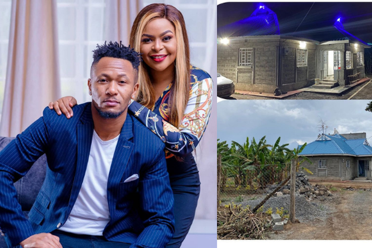 Size 8 message to DJ Mo after building his parents a beautiful House (Photos)