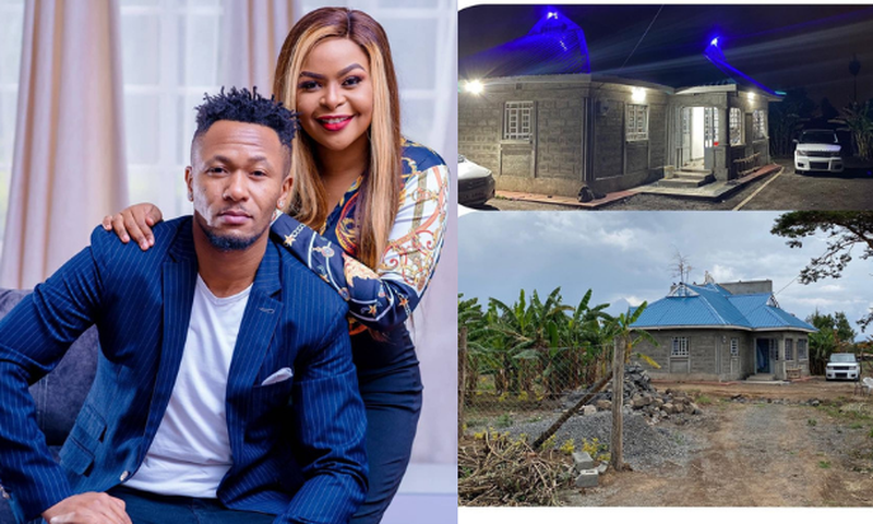 Size 8 message to DJ Mo after building his parents a beautiful House (Photos)