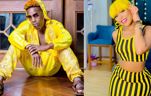 Gigy Money and Eric Omondi