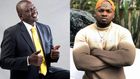 Deputy President William Ruto and Rapper Khaligraph Jones