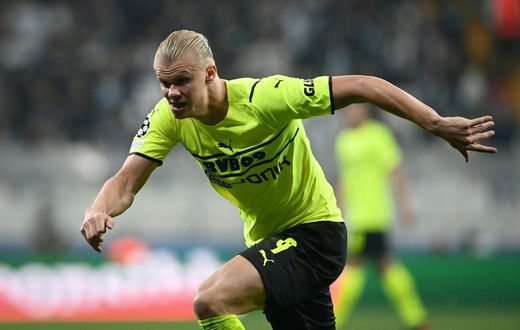Erling Haaland has scored 21 goals in 17 Champions League games