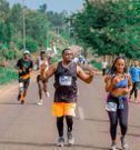 Queen Yulah and Jembe at Kili Marathon