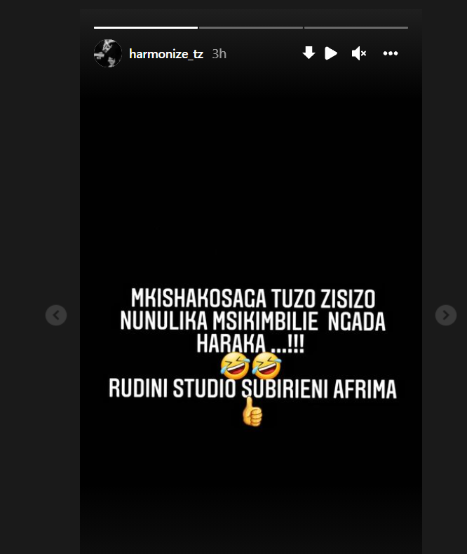 Harmonize hits back at Diamond Platnumz