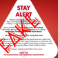 National Police Service advises Kenyans to ignore 'Stay Alert' poster on alleged terror attacks