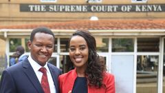 Governor Alfred Mutua and Lillian Nganga during their Happy Days as a Couple