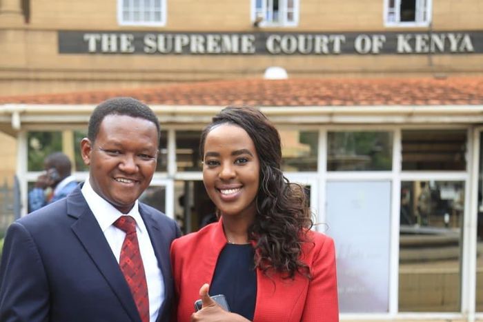 Governor Alfred Mutua and Lillian Nganga during their Happy Days as a Couple