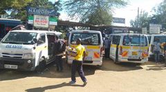 Karatina matatu terminus