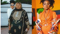 Zuchu and her Mother Bi Khadija Omar Kopa.