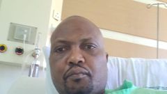 Moses Kuria at Karen Hospital Nairobi
