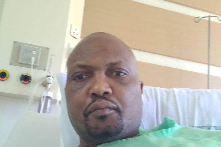 Moses Kuria at Karen Hospital Nairobi