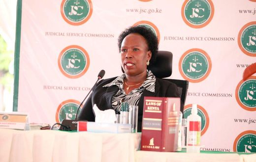 Lawyer Alice Yano who interviewed for Chief Justice of Kenya position