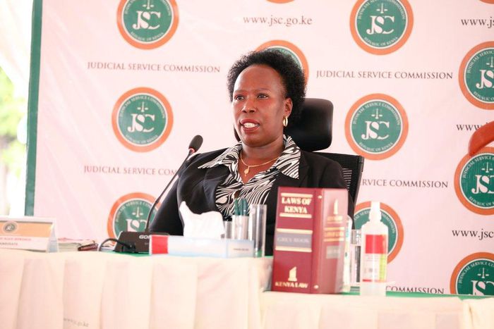 Lawyer Alice Yano who interviewed for Chief Justice of Kenya position