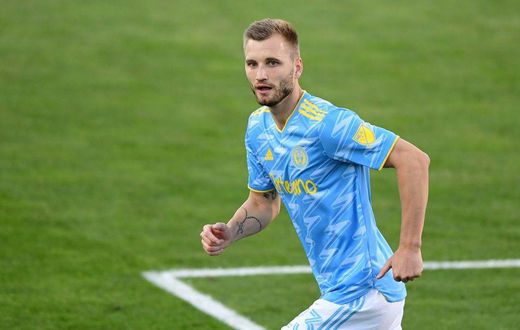 Kacper Przybylko's two goals against Atlanta have left Philadelphia Union on the brink of the CONCACAF Champions League semi-finals