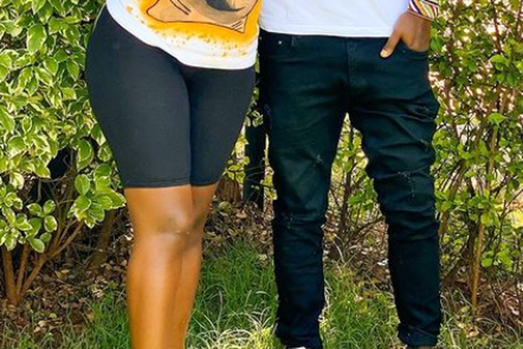 King Kaka and wife, Nana Owiti