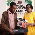 Singer B-Classic gifts Omosh, a camera, Tripod and Microphone