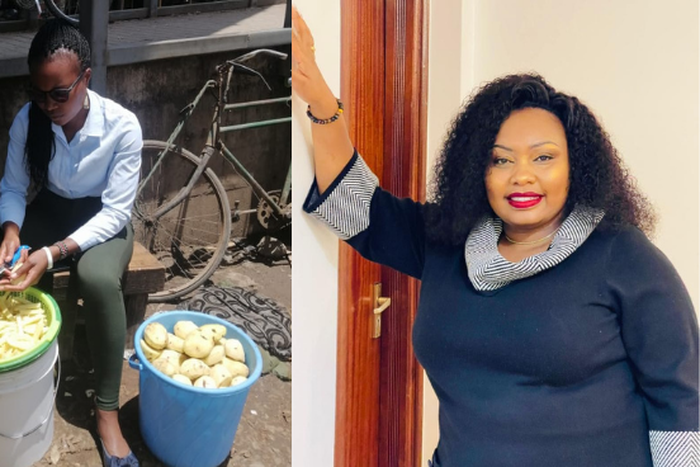 Bevalyne Kwamboka and Millicent Omanga