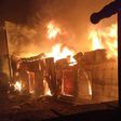 Early morning fire razes down Gikomba Market [Photos]