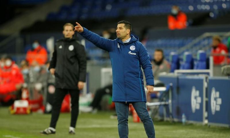 New Schalke coach Dimitrios Grammozis earned a point at home against Mainz