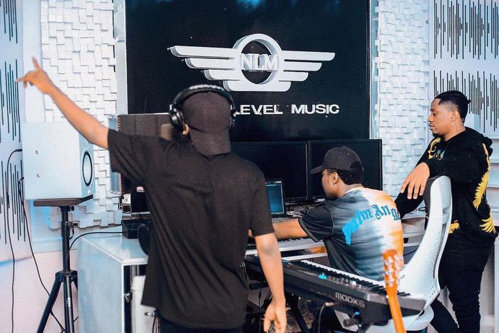 Rayvanny and his signee MacVoice