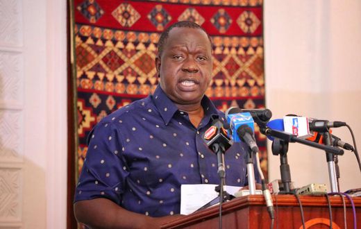 Interior CS Fred Matiang'i