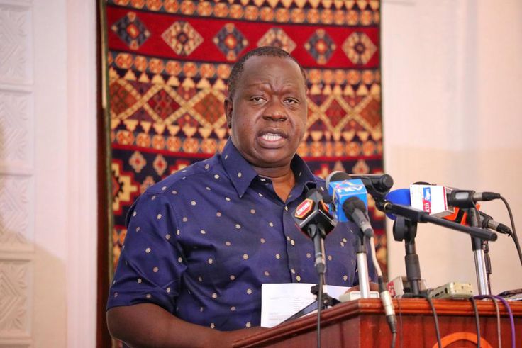 Interior CS Fred Matiang'i