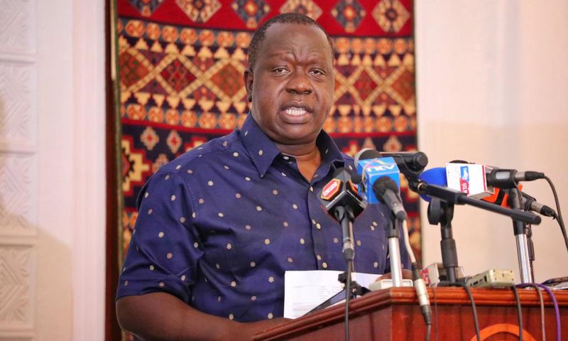 Interior CS Fred Matiang'i