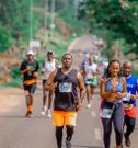 Queen Yulah and Jembe at Kili Marathon