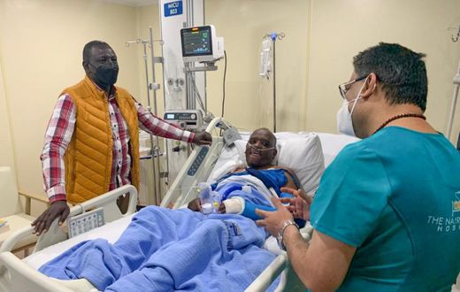 Deputy President William Ruto’s message after visiting Dennis Itumbi in Hospital [Photos]