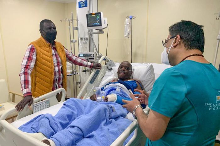 Deputy President William Ruto’s message after visiting Dennis Itumbi in Hospital [Photos]