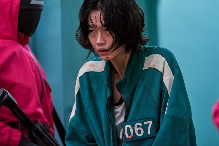 North Korean defector Kang Sae-byeok (Player 067) in Squid Game.