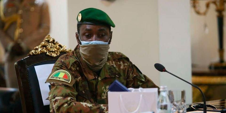 Mali coup leader Colonel Assimi Goita.