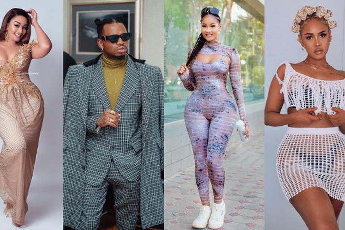 Zari Hassan, Diamond Platnumz, Hamisa Mobetto and Tanasha Donna