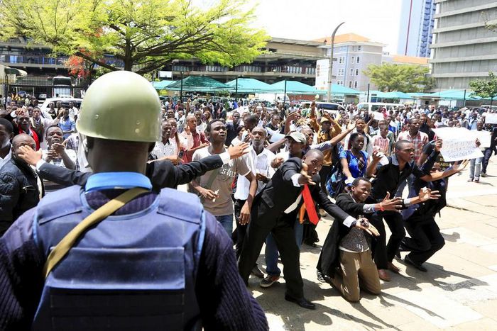 UoN students protest