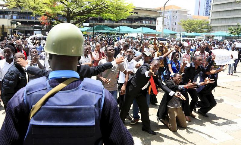 UoN students protest