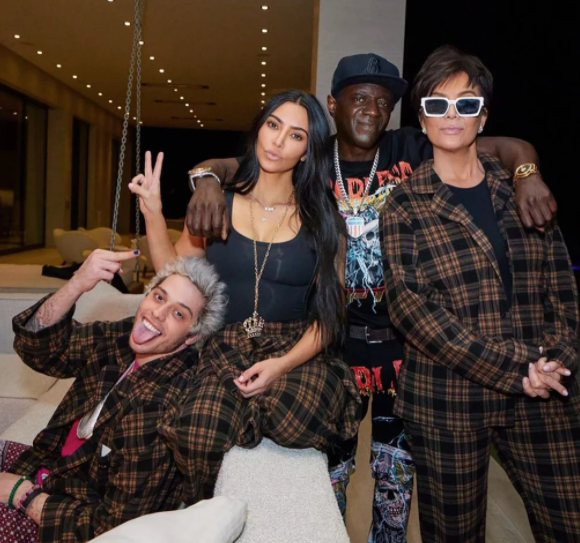 The comedian also recently spent quality time with the Kardashians as he accompanied Kim and her mum, Kris to veteran rapper, Flavour Flav's birthday party.