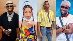 Diamond Platnumz, Zuchu, Otile Brown and Eddy Kenzo