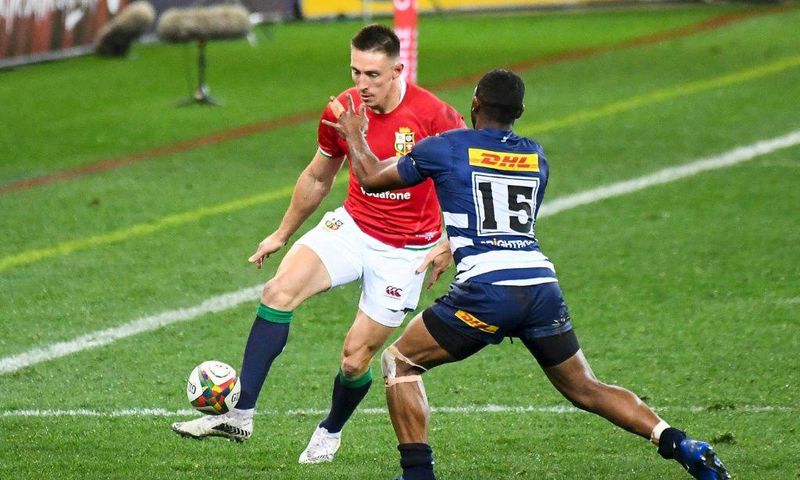 British and Irish Lions winger Josh Adams (L) replaces Anthony Watson for the series-deciding third Test against South Africa in Cape Town on Saturday