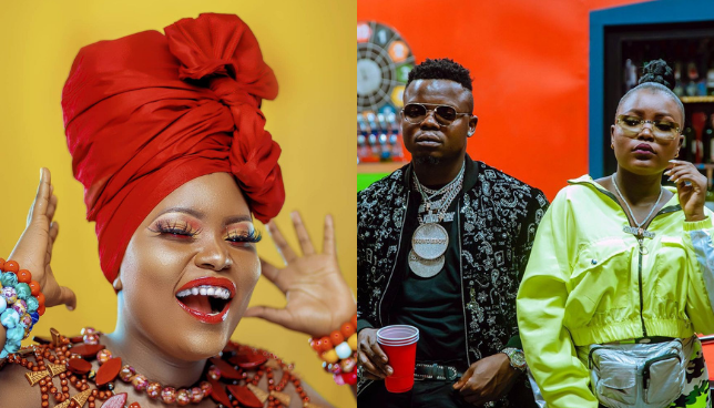 Harmonize signs first female artiste Angela to his record Label Konde Music Worldwide (Photos)