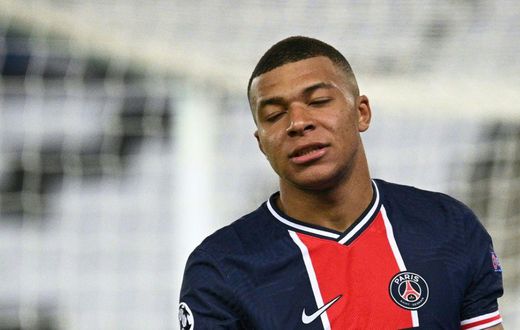 Paris Saint-Germain forward Kylian Mbappe