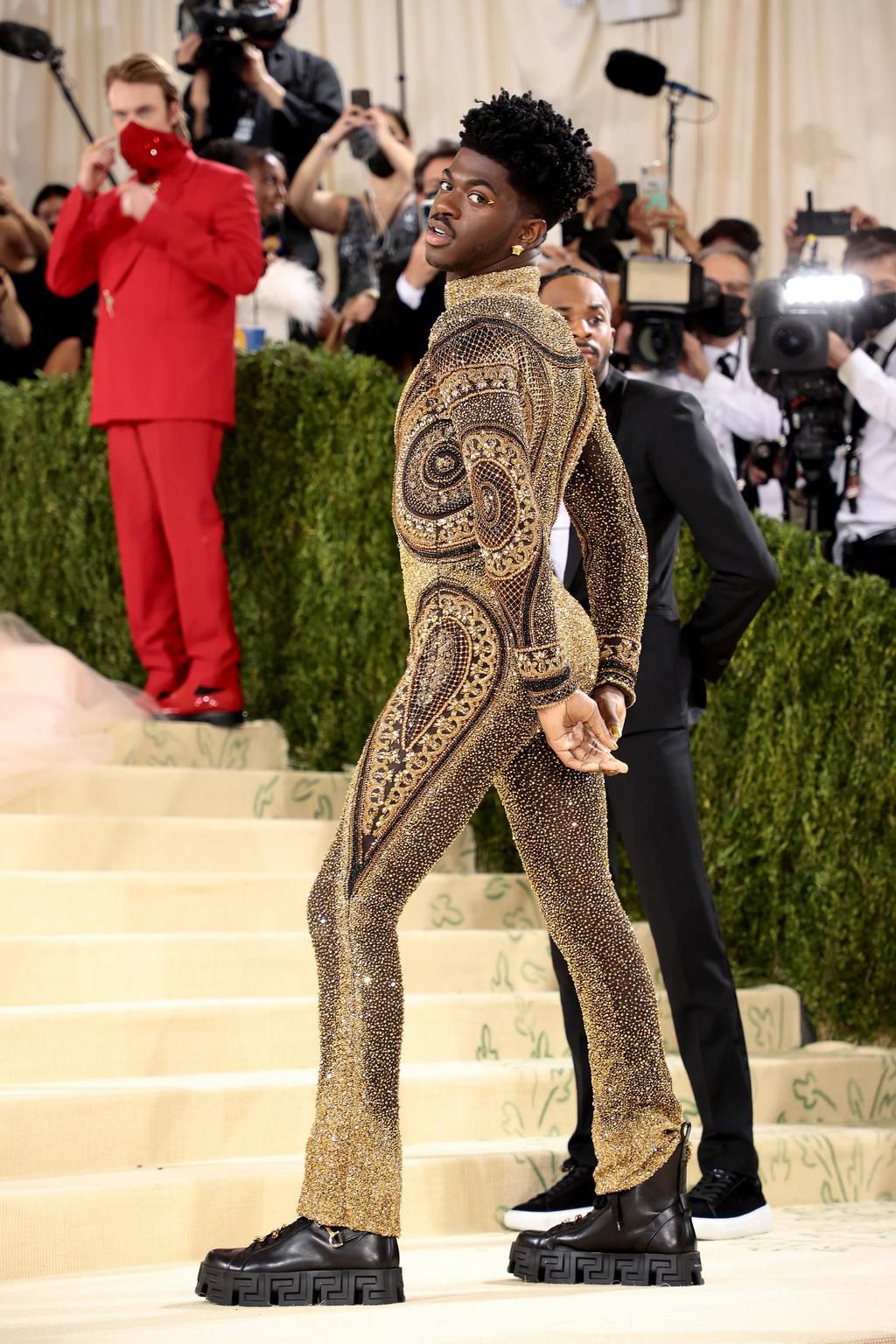 Lil Na X at the 2021 Met Gala - Photo Credit- Getty Images